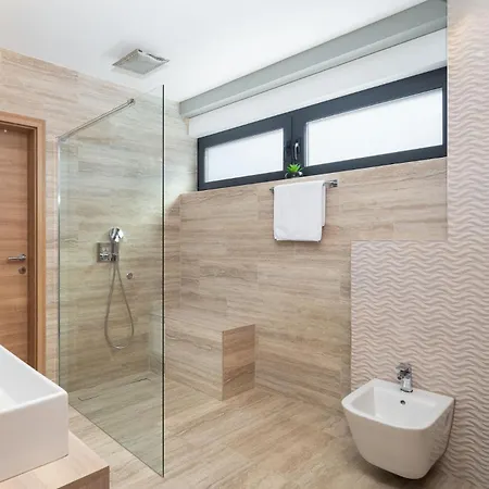 Emma On Island Pag For 14 Persons With Sea View, Wellness & Pool Heating Villa *