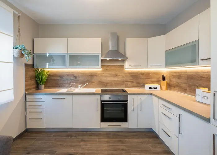 Emma On Island Pag For 14 Persons With Sea View, Wellness & Pool Heating Villa Pag Town